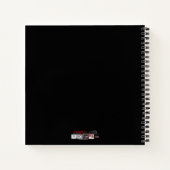 アイスランドの夏の風景 ノートブック (裏面)