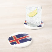 アイスランドの旗のコースター コースター (側面)