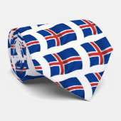 アイスランドの旗 ネクタイ (ロール)