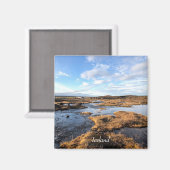 アイスランドの景観磁石 マグネット (正面/裏面)