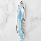 アイスランドの氷河コルクせん抜き ソムリエナイフ (裏面)