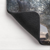 アイスランドの氷穴を見て マウスパッド (コーナー)