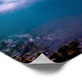 アイスランドの滝，ゴダフス ポスター (角)