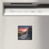 アイスランドの滝 マグネット (インサイチュ (食洗機))