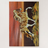 アイスランドの火災 ジグソーパズル (縦)