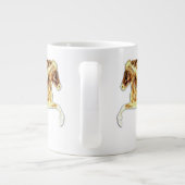 アイスランドの火災 ジャンボコーヒーマグカップ (裏面)