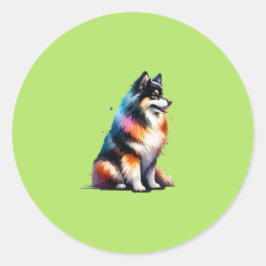 アイスランドの牧羊犬 ラウンドシール