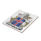 アイスランドの紋章付き外衣 タイル (側面)