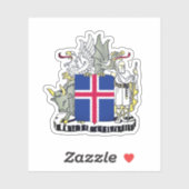 アイスランドの紋章 シール (シート)