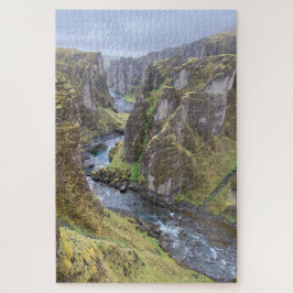 アイスランドの美しいキャニオン ジグソーパズル