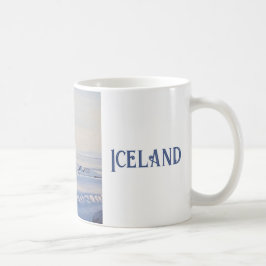 アイスランドの美しい冬素晴らしの風景 コーヒーマグカップ