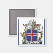 アイスランドの象徴 マグネット (正面/裏面)