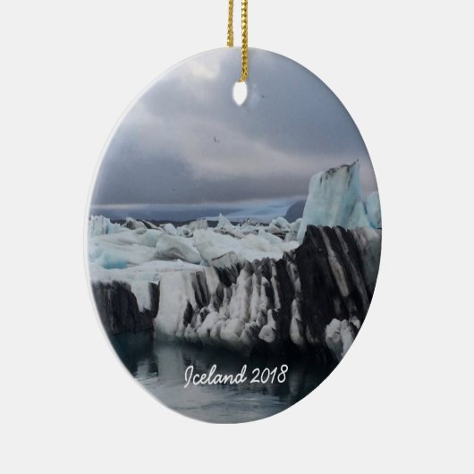 アイスランドの陶磁器のオーナメント セラミックオーナメント (右)