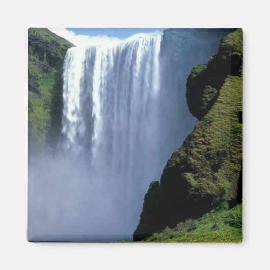 アイスランドの雷雨 マグネット (正面)