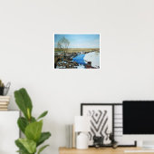 アイスランドの風景バイポラB.アレックス ポスター (ホームオフィス)