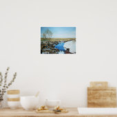 アイスランドの風景バイポラB.アレックス ポスター (キッチン)