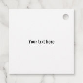 アイスランドの風景 –  フェイバータグ (裏面)