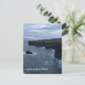 アイスランドの風景 ポストカード (スタンド正面)