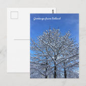 アイスランドの風景 ポストカード (正面/裏面)