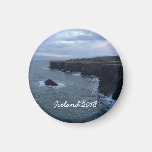 アイスランドの風景 マグネット (正面)