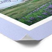 アイスランドの風景by Pola.B.アレックス素晴らしアート ポスター (角)