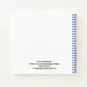 アイスランドの風景by Pola.B.Alex Notebook ノートブック (裏面)