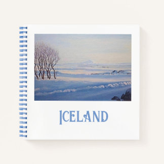 アイスランドの風景by Pola.B.Alex Notebook ノートブック