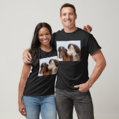 アイスランドの馬のプロフィール、氷の島 Tシャツ (ユニセックス)