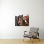 アイスランドの馬の友人，アイスランド タペストリー (インサイチュ(横))