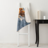 アイスランドの馬の子馬が雪で遊ぶ面白い写真 シェルパブランケット (インサイチュ)