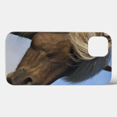 アイスランドの馬、アイスランドの頭部 Case-Mate iPhoneケース (裏面 (横))