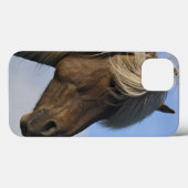 アイスランドの馬、アイスランドの頭部 Case-Mate iPhoneケース (裏面 (横))