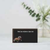 アイスランドの馬 エルスカ 名刺 (スタンド正面)
