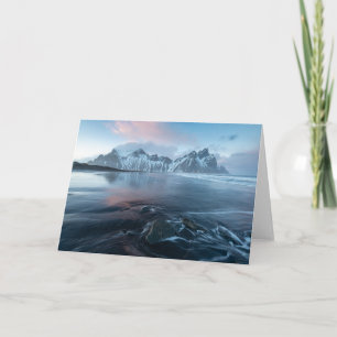 アイスランドの驚くべき光 Stoksnes, Vestrahorn カード