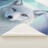 アイスランドの驚くべき白い雪キツネ シェルパブランケット (3/4)