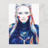 アイスランドの魔女 ポストカード (正面)
