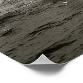 アイスランドの鳥群れ ポスター (角)