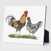 アイスランドの鶏 フォトプラーク (側面)