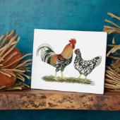 アイスランドの鶏 フォトプラーク (側面)