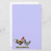 アイスランドの鶏 便箋 (正面/裏面)