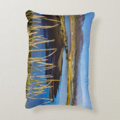 アイスランドのSaudarkrourとSkagafjordurを見る アクセントクッション (裏面(縦))