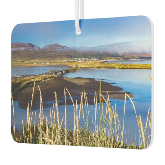 アイスランドのSaudarkrourとSkagafjordurを見る カーエアーフレッシュナー (左)