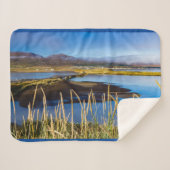 アイスランドのSaudarkrourとSkagafjordurを見る シェルパブランケット (正面(横))