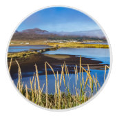 アイスランドのSaudarkrourとSkagafjordurを見る セラミックノブ (正面)