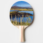 アイスランドのSaudarkrourとSkagafjordurを見る 卓球ラケット (正面)