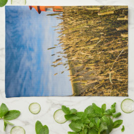 アイスランドのStykkkisholmurにある灯台 キッチンタオル