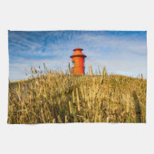 アイスランドのStykkkisholmurにある灯台 キッチンタオル (横)