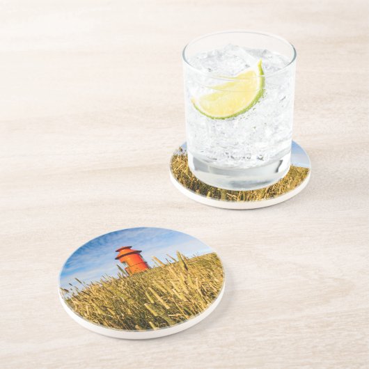 アイスランドのStykkkisholmurにある灯台 コースター (側面)