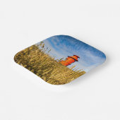 アイスランドのStykkkisholmurにある灯台 ペーパープレート (傾斜あり)