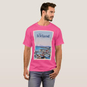 アイスランドを訪問 Tシャツ (正面フル)